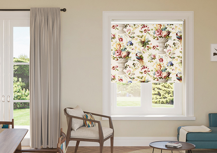 Clarence, Regency Red - Roller Blind - Image 3
